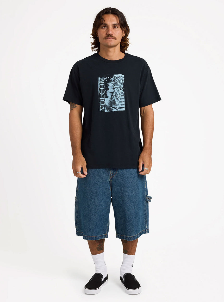 VOLCOM Cocktail Loose Tee - Black