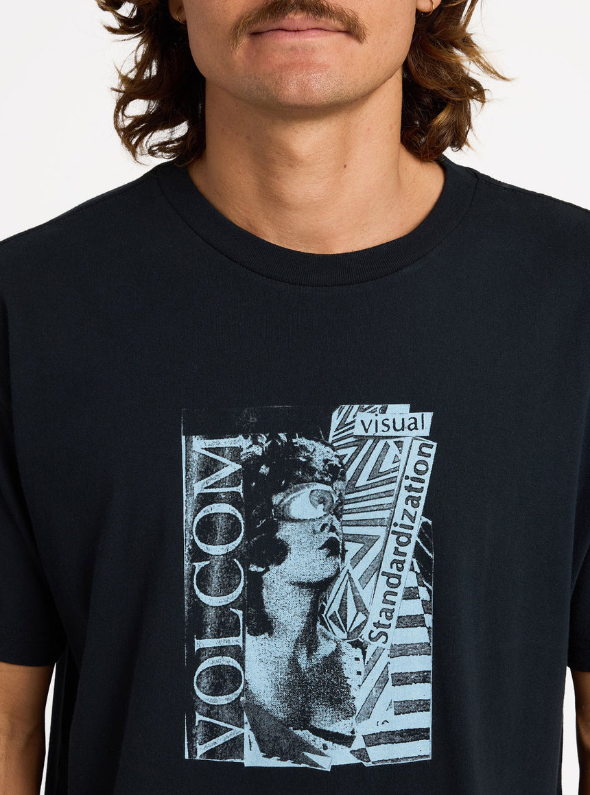 VOLCOM Cocktail Loose Tee - Black