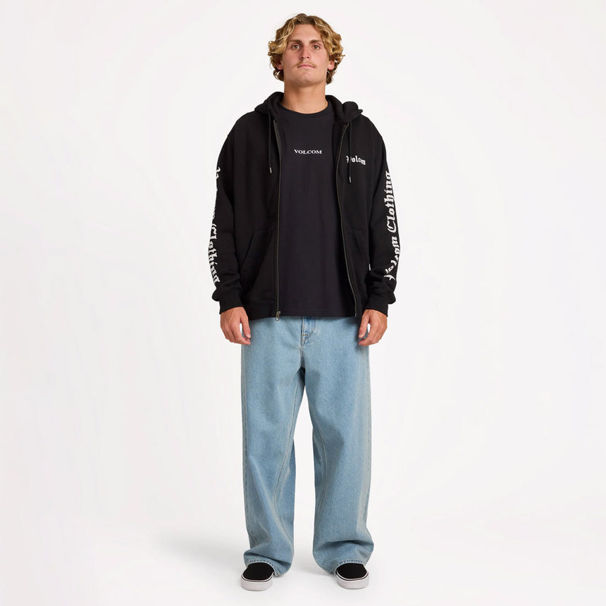 VOLCOM Core Gnar Zip Hood - Black