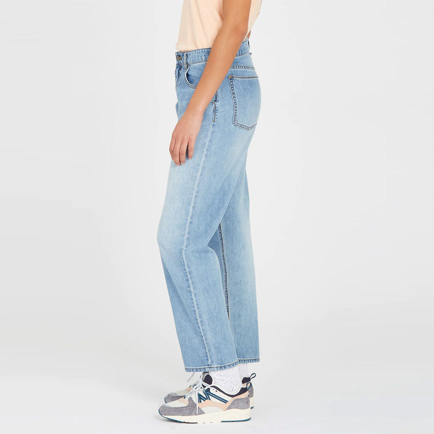 VOLCOM Women's Daddio Jean - Vintage Blue