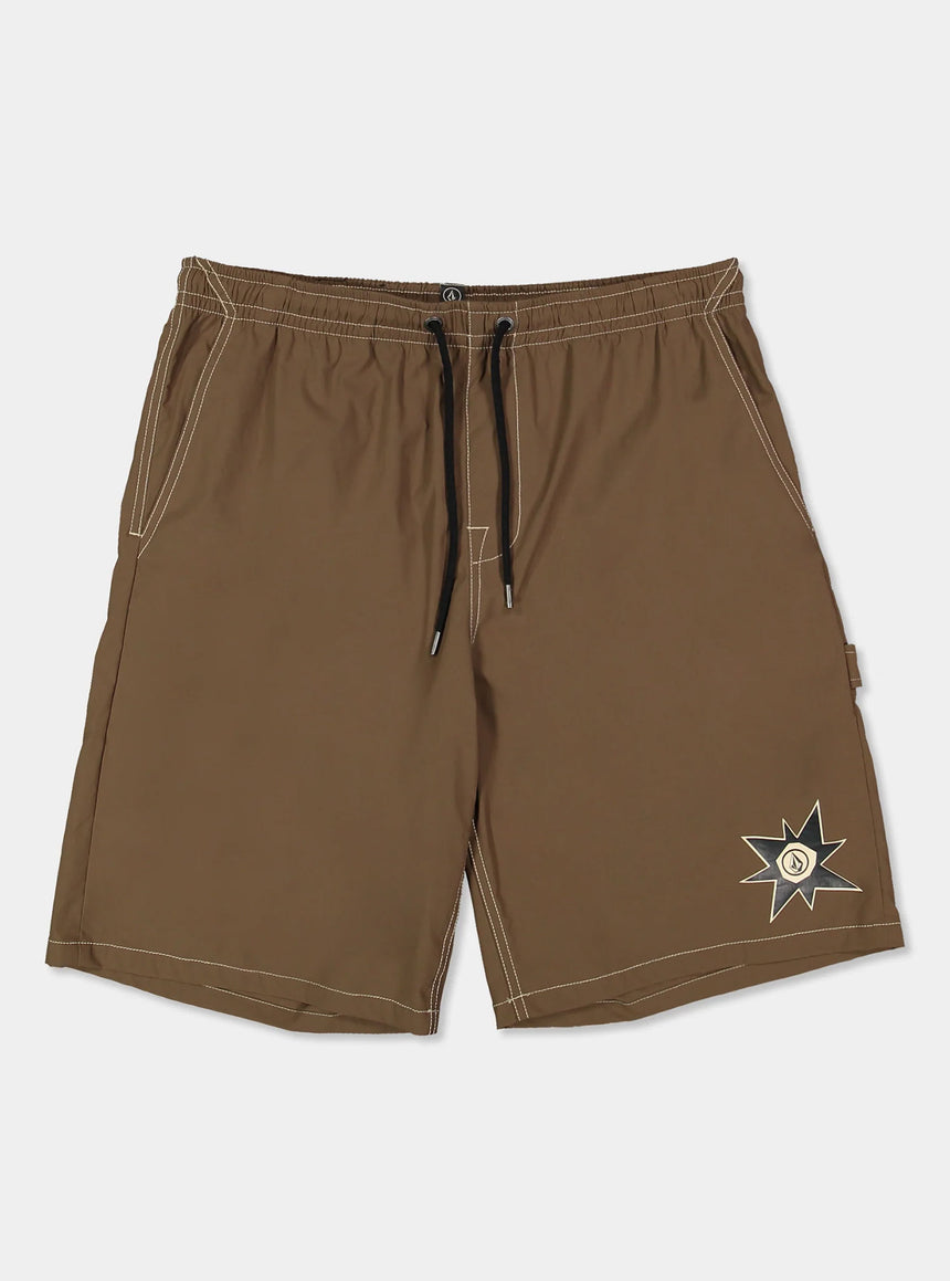 VOLCOM Disturb 21" Short - Brown Stone