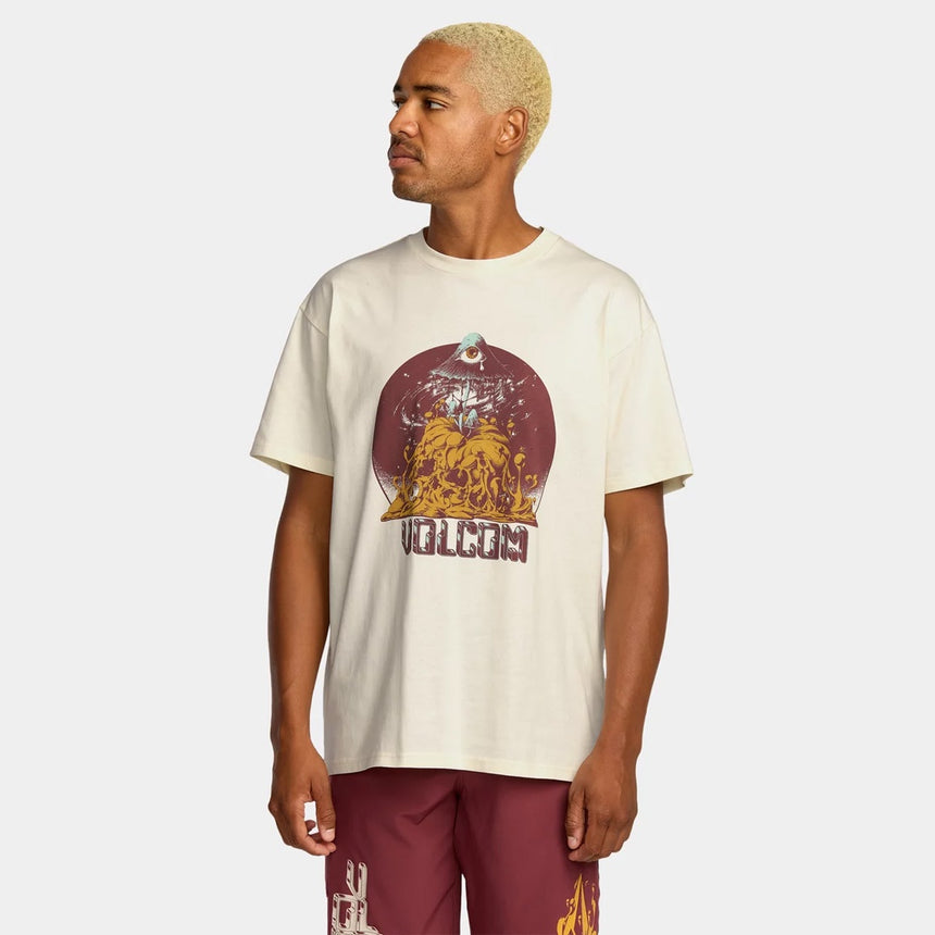 VOLCOM Featured Artist Callum Rooney Tee - Off White