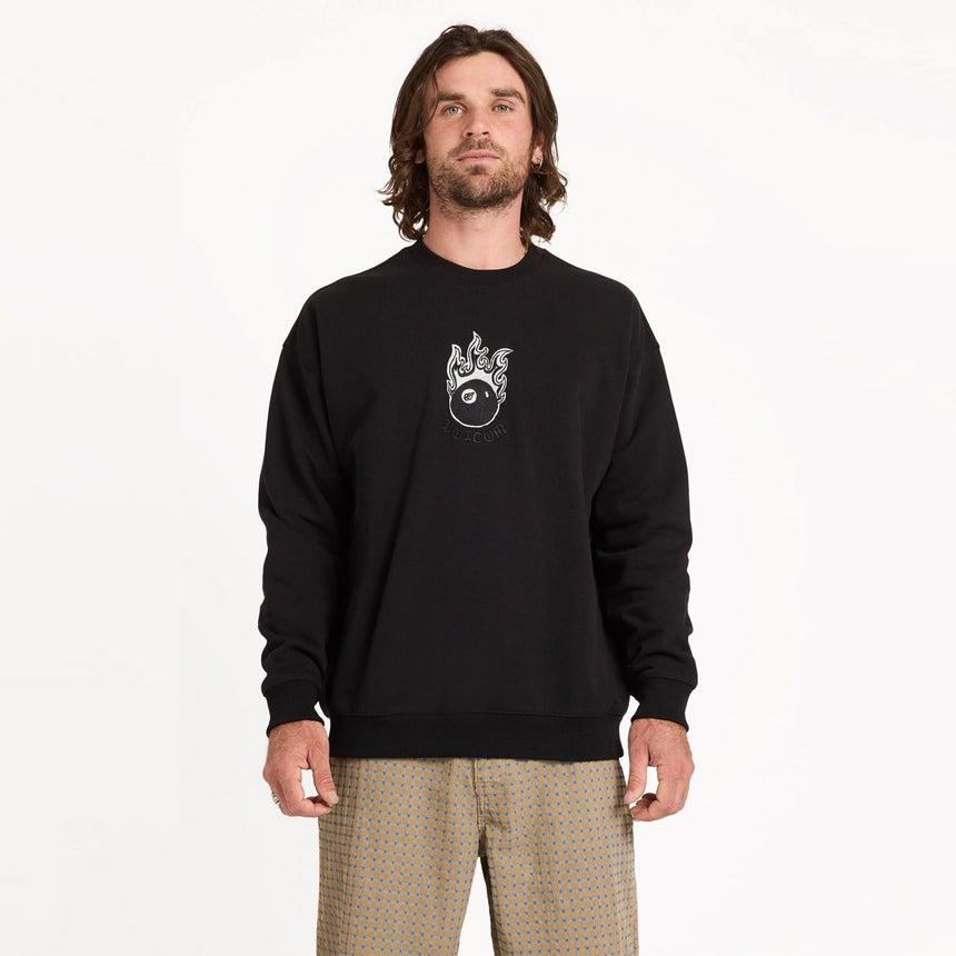VOLCOM Featured Artist Seth Conboy Crew - Black
