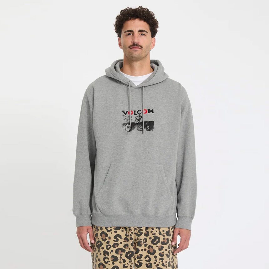 VOLCOM Featured Artist Seth Conboy Pullover - Heather Grey