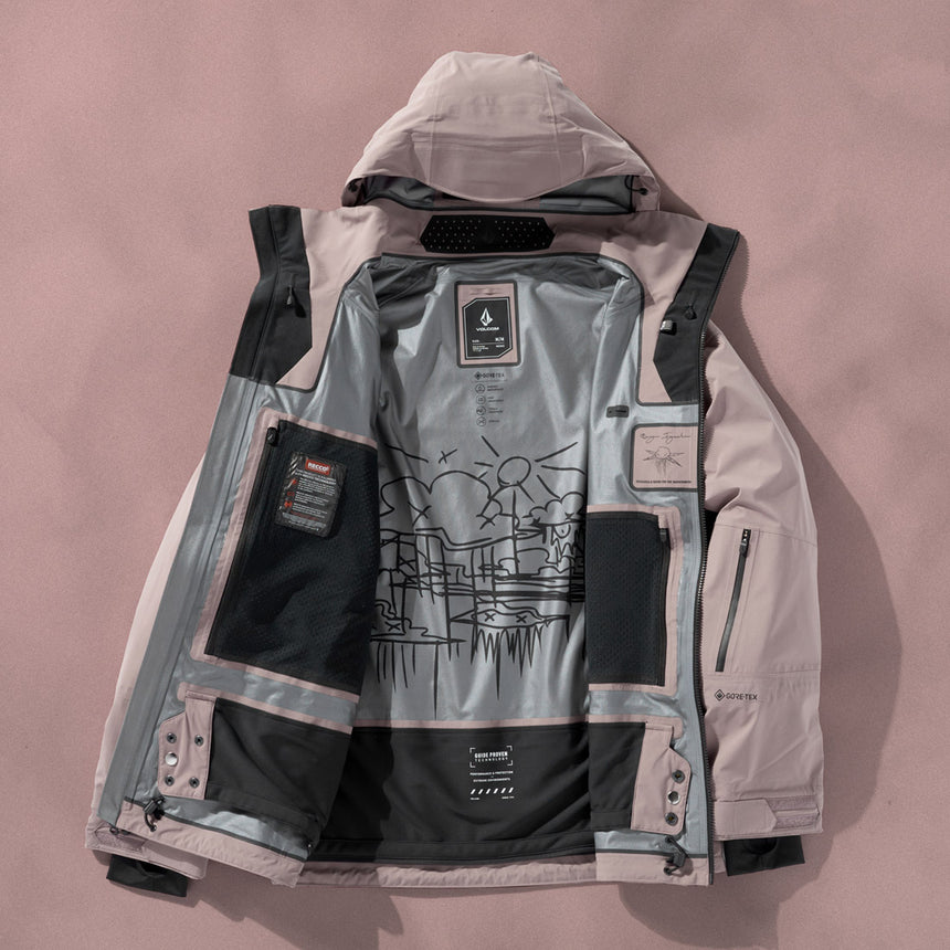 VOLCOM Guch Stretch Gore-Tex Jacket 2026 - Mauve