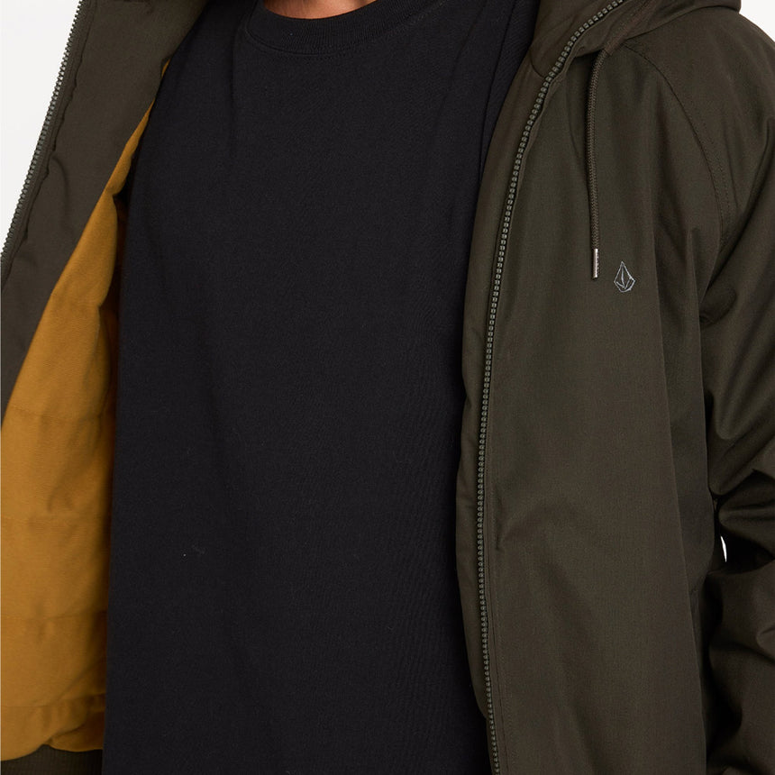 VOLCOM Hernan 10K Jacket - Rinsed Black