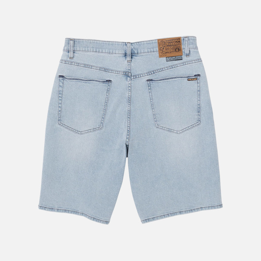 VOLCOM Kids Billow Denim Youth Short - Desert Dirt Indigo