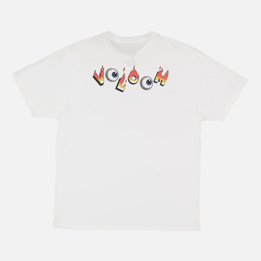 VOLCOM Kids Featured Artist Daniel Shepard Youth Tee - White