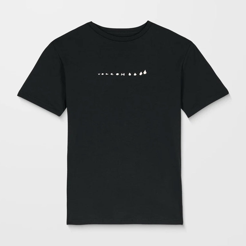 VOLCOM Kids Longosnake Tee - Black