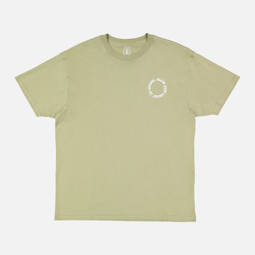 VOLCOM Kids Round Out Youth Tee - Green Tea