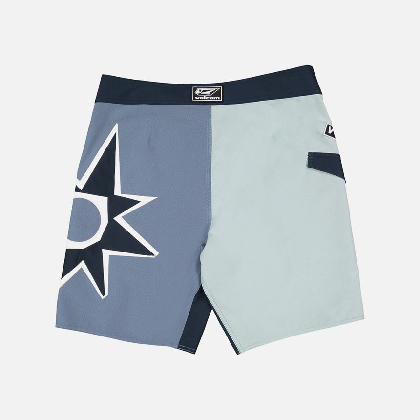 VOLCOM Kids St4r G4zer Mod Youth Boardshort - Blue Wash