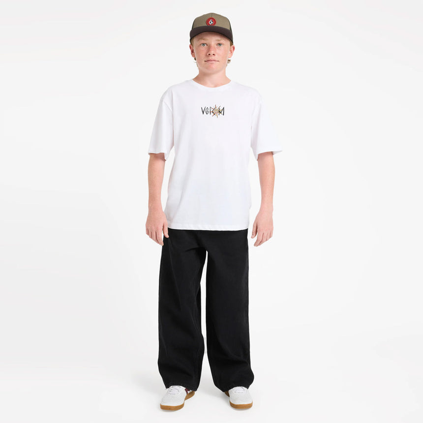 VOLCOM Kids Sunfish Basic Tee - White