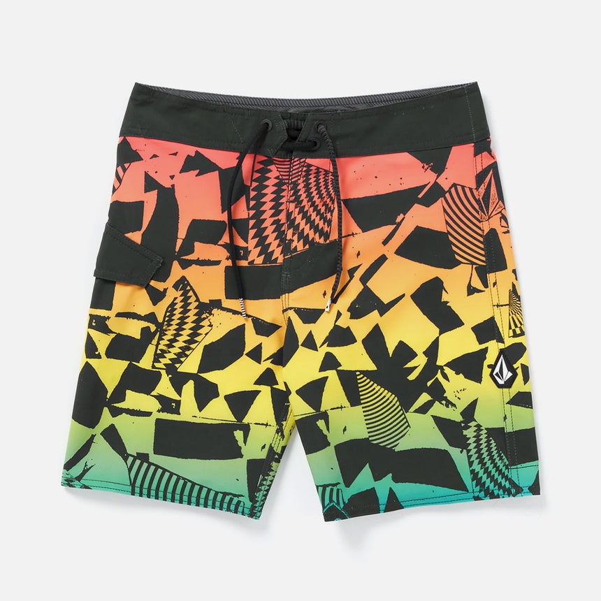 VOLCOM Kids Uproar Mod Boardshort - Washed Ruby
