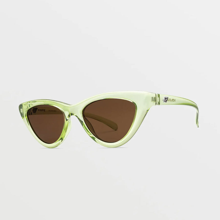 VOLCOM Knife Sunglasses - Gloss Sea Foam