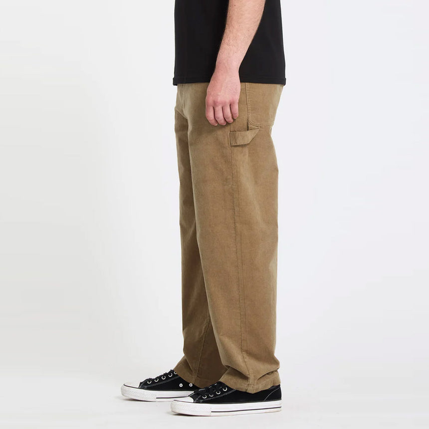VOLCOM Kraftsman Cord Pant - Dark Khaki