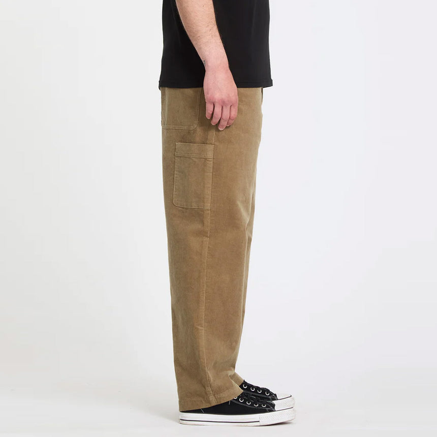 VOLCOM Kraftsman Cord Pant - Dark Khaki