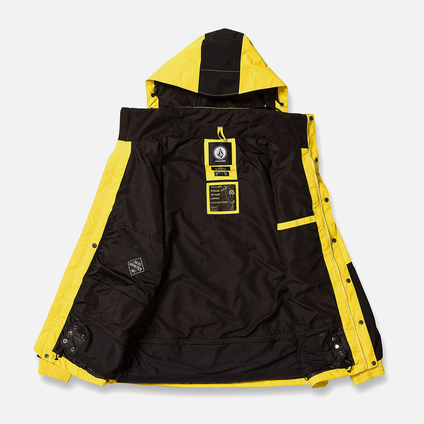VOLCOM Longo Gore-Tex Jacket 2024 - Bright Yellow