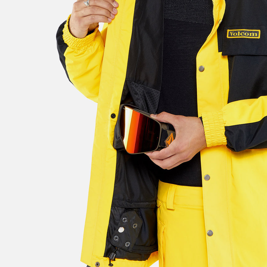 VOLCOM Longo Gore-Tex Jacket 2024 - Bright Yellow