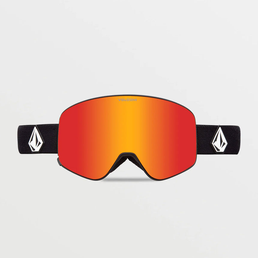 VOLCOM Odyssey Goggle 2025 - Matte Black/Red Chrome