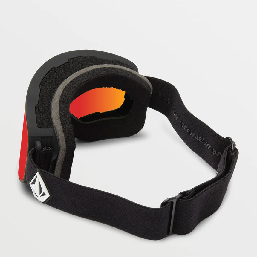 VOLCOM Odyssey Goggle 2025 - Matte Black/Red Chrome