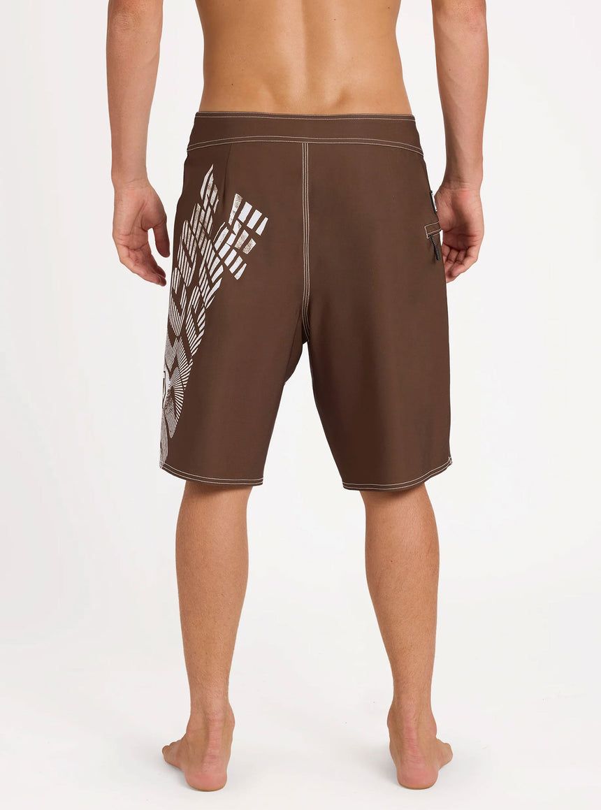VOLCOM Reaper Stone Mod Board Shorts - Brown Stone