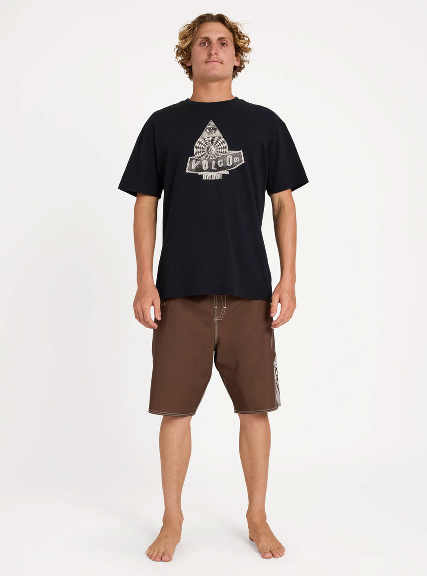 VOLCOM Reaper Stone Mod Board Shorts - Brown Stone