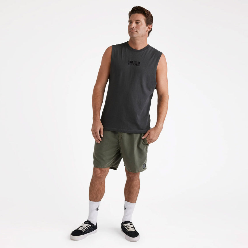 VOLCOM Ripple Stone Muscle - Stealth