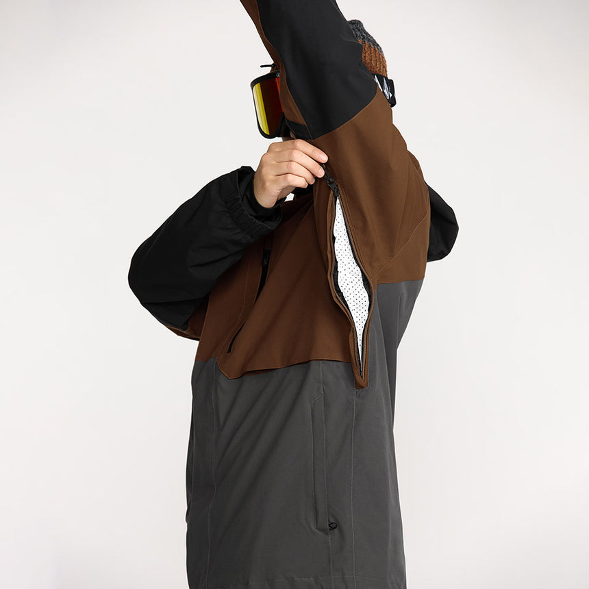 VOLCOM Rnge Stretch 30K Jacket 2026 - Brown