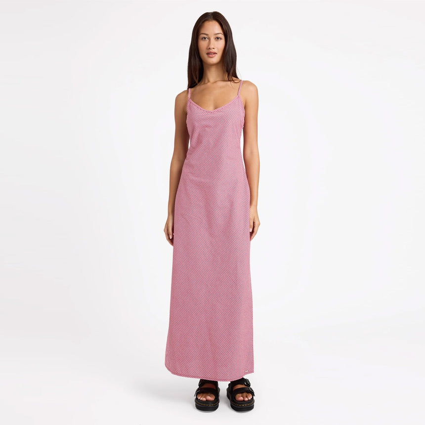 VOLCOM Slippy Dress - Fiesta Red