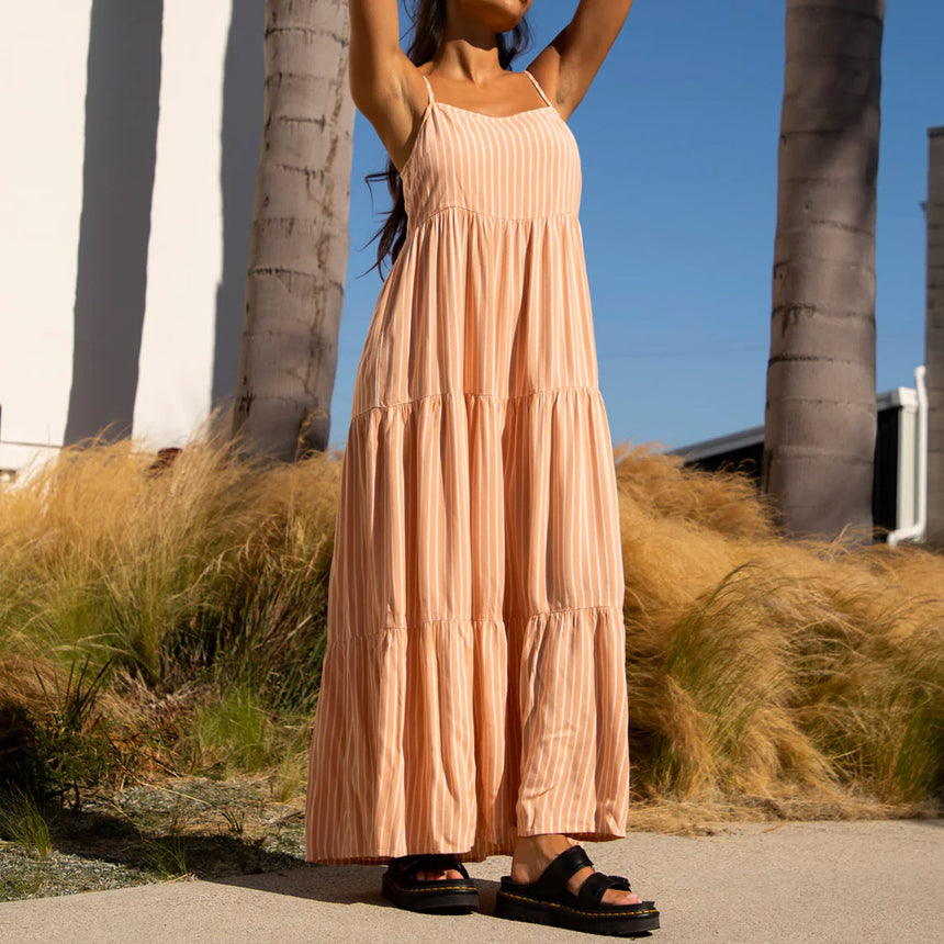 VOLCOM Snakepit Dress - Clay