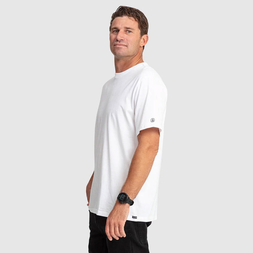 VOLCOM Solid Short Sleeve Tee - White
