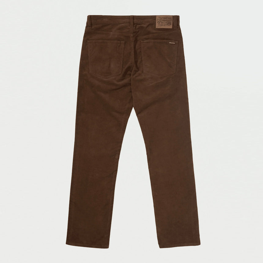 VOLCOM Solver 5 Pocket Cord - Brown Stone