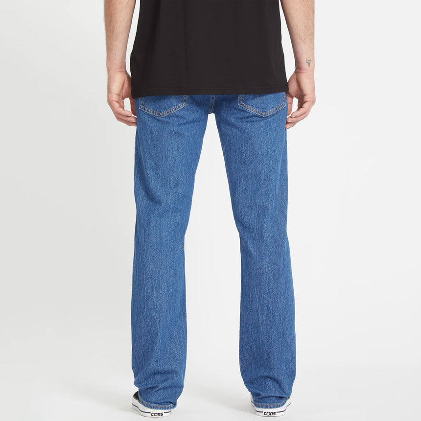 VOLCOM Solver Modern Fit Jeans - Bold Blue