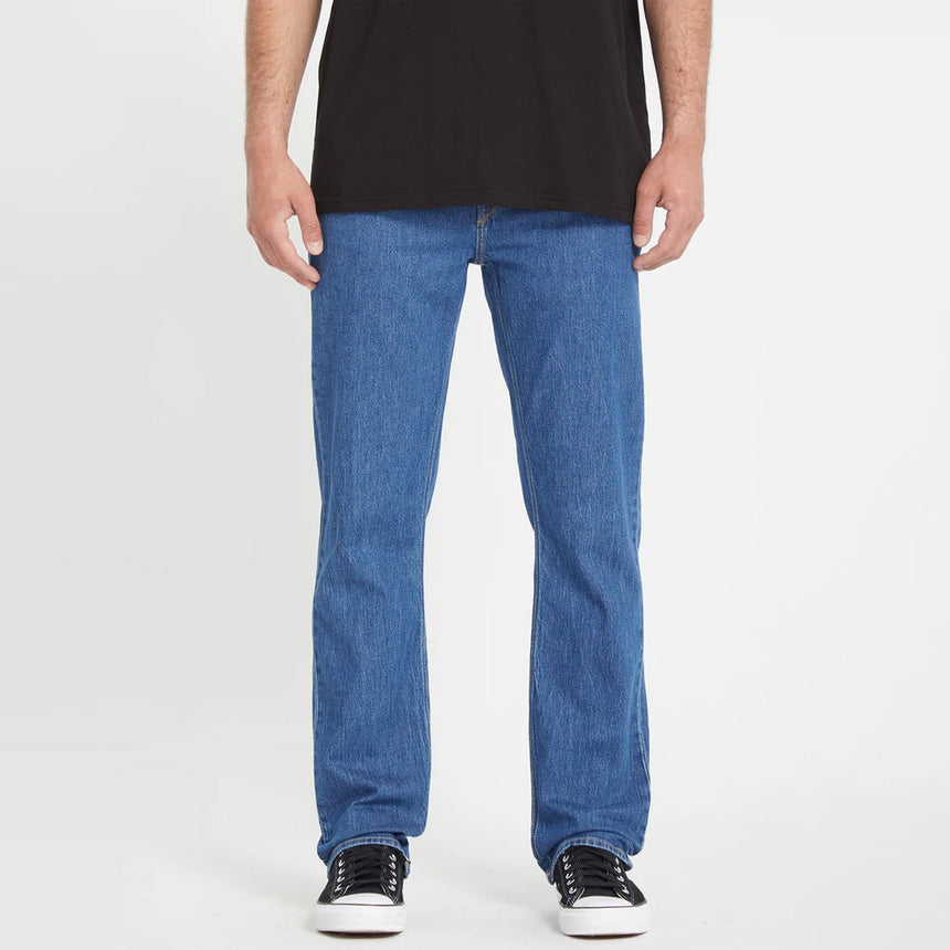 VOLCOM Solver Modern Fit Jeans - Bold Blue