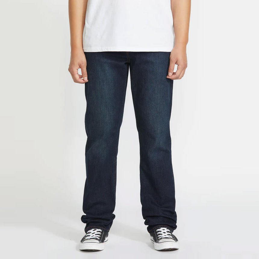 VOLCOM Solver Modern Fit Jeans - New Vintage Blue