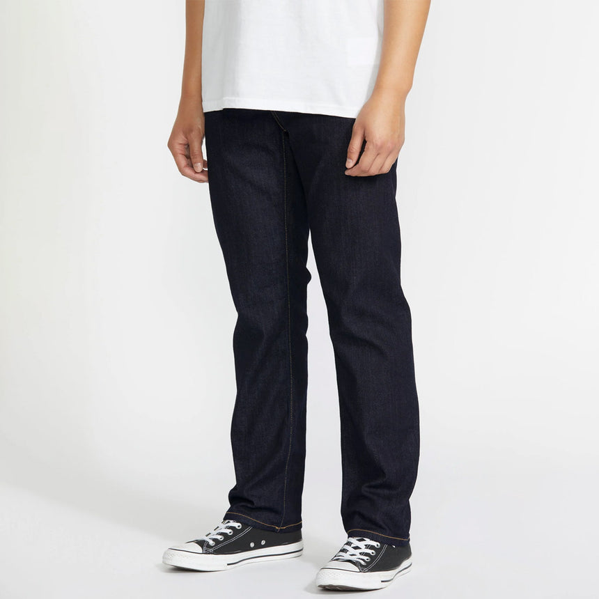 VOLCOM Solver Modern Fit Jeans - Rinse