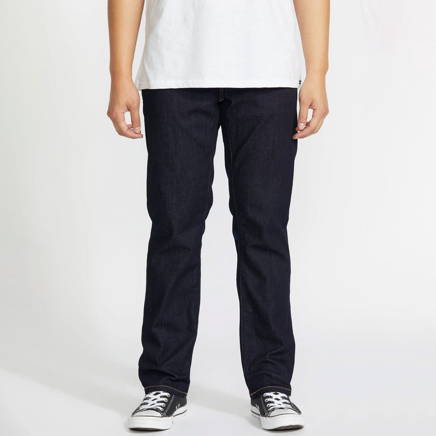 VOLCOM Solver Modern Fit Jeans - Rinse
