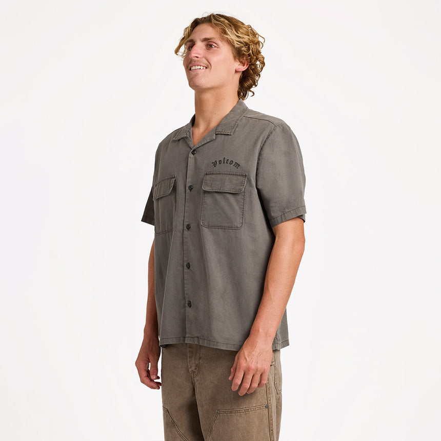 VOLCOM Spares Short Sleeve Shirt - Black