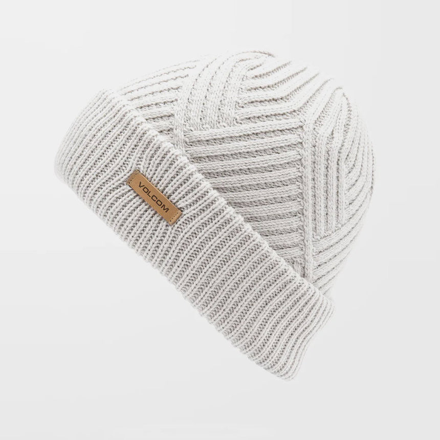 VOLCOM Stone Knit Beanie - Bone
