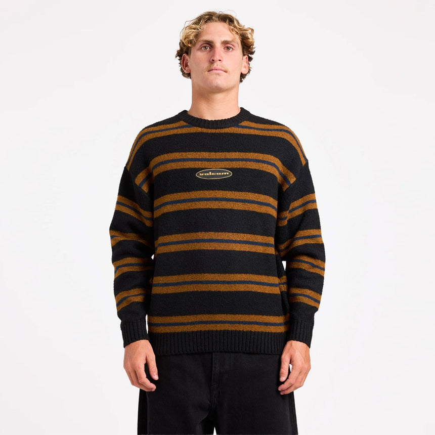 VOLCOM Striperstand Sweater - Black