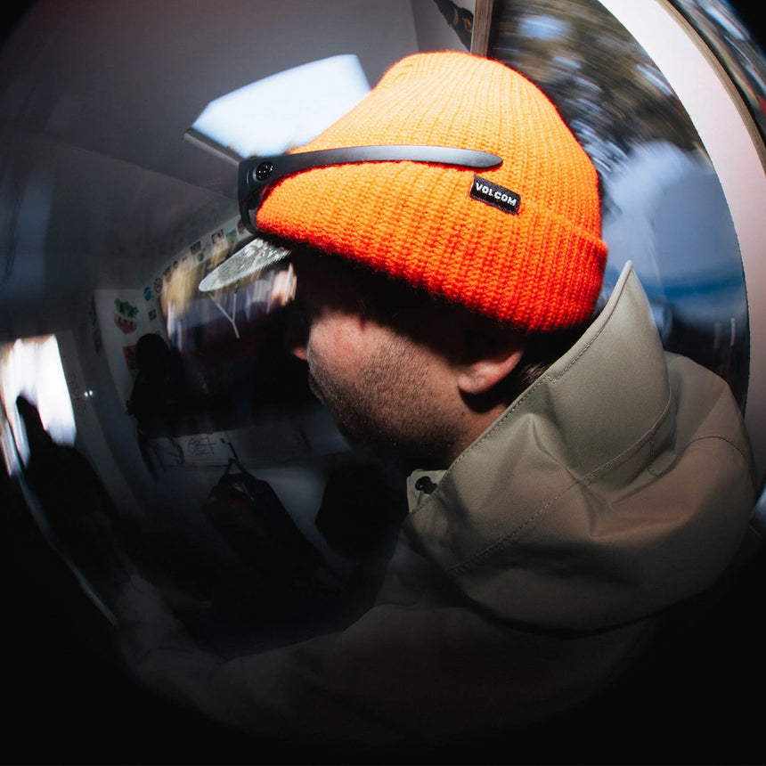 VOLCOM Sweep Lined Beanie - Orange Shock
