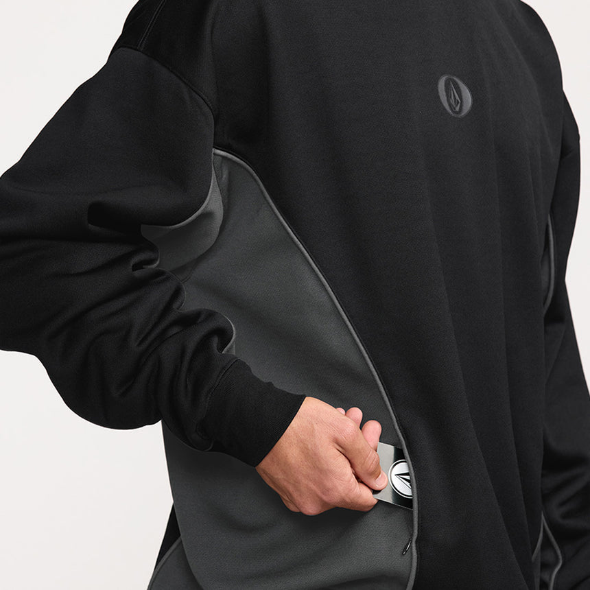 VOLCOM Vital Hydro Pullover Hood - Black