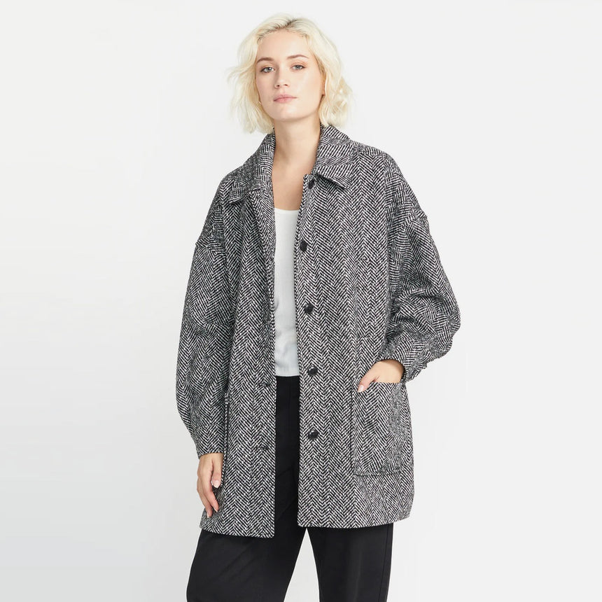 VOLCOM Women's Beegy Coat - Heather Grey