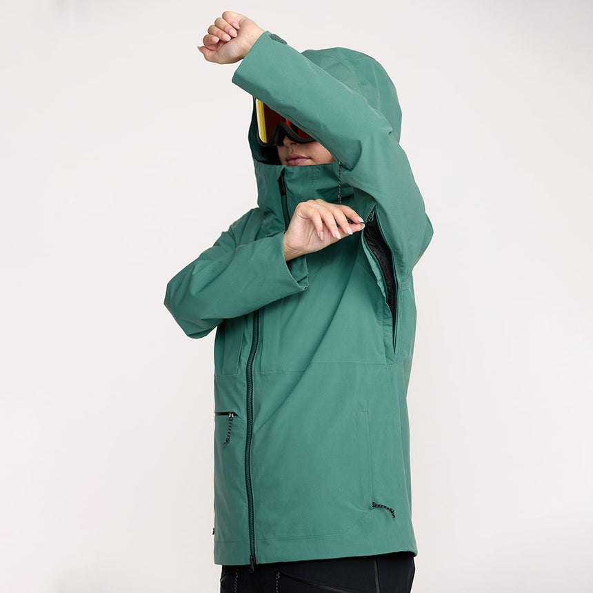 VOLCOM Women's Cloudbreaker Stretch 30K Jacket 2026 - Spruce Green