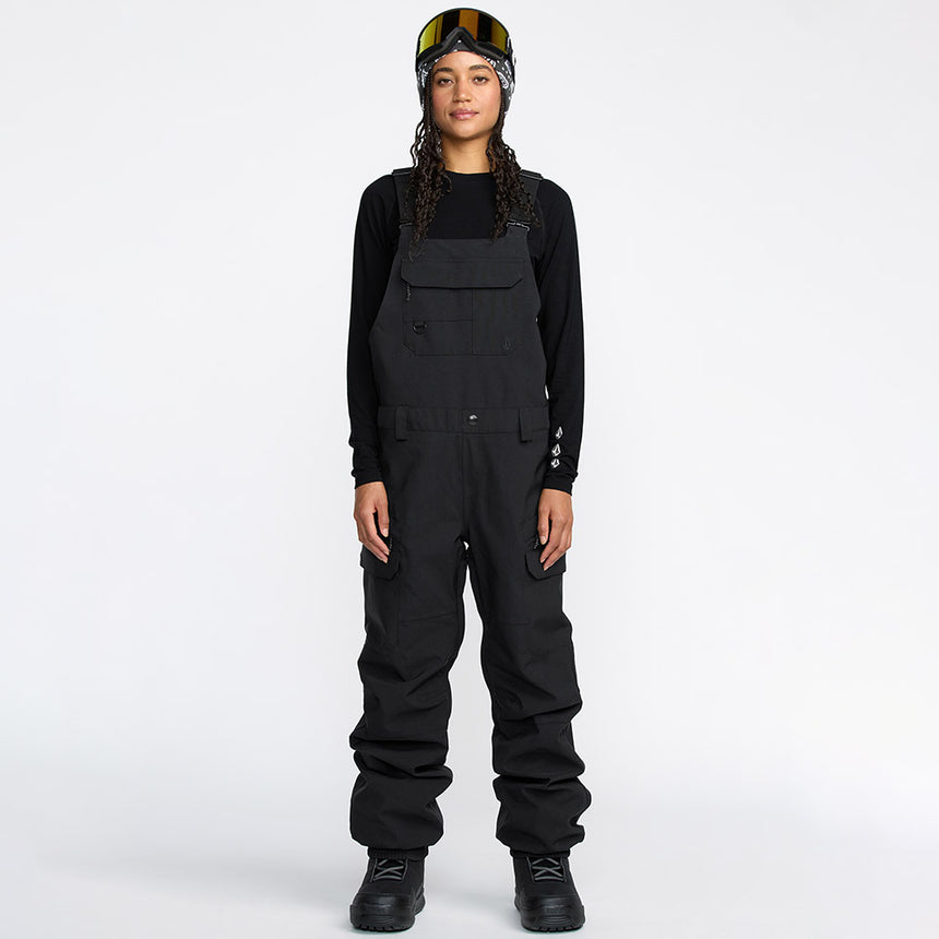 VOLCOM Women's Creston 3D Stretch Bib Overall 2026 - Black
