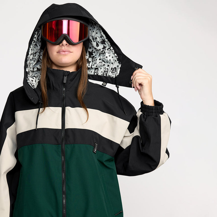 VOLCOM Women's Desiree Melancon Jacket 2026 - Black Green