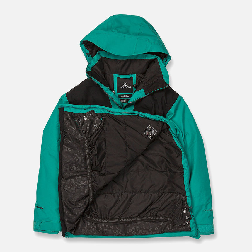 VOLCOM Women's Fern Insulated Gore-Tex Pullover 2024 - Vibrant Green