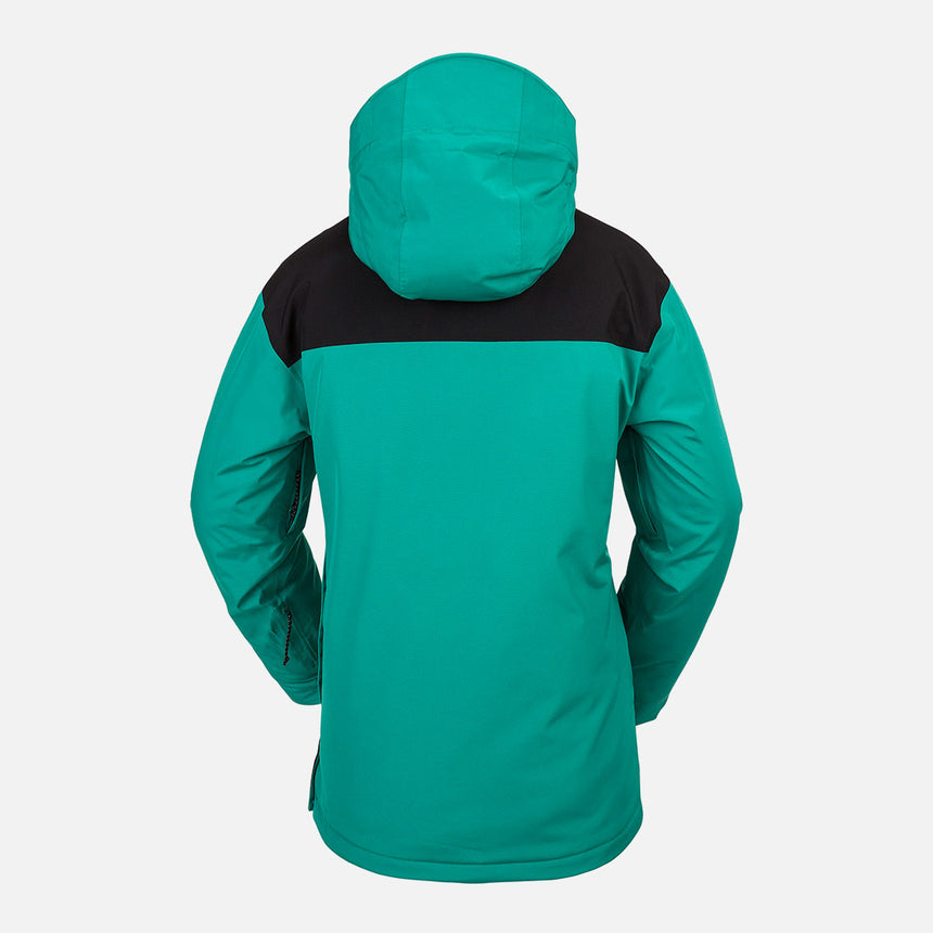 VOLCOM Women's Fern Insulated Gore-Tex Pullover 2024 - Vibrant Green