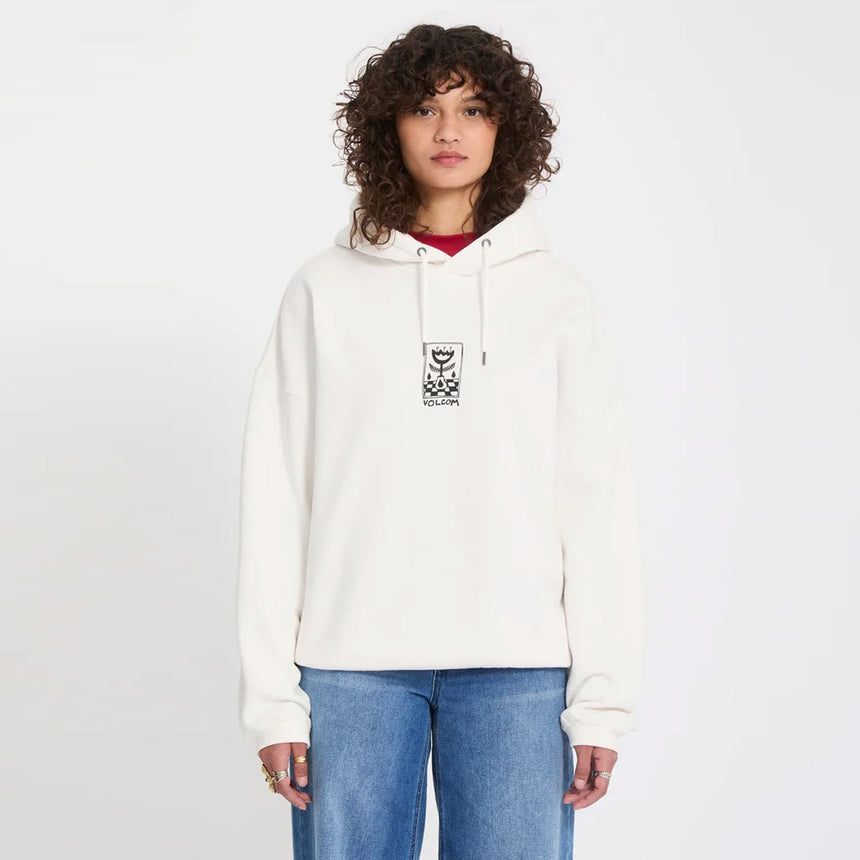 VOLCOM Women's Radical Daze Up Pullover - Off White