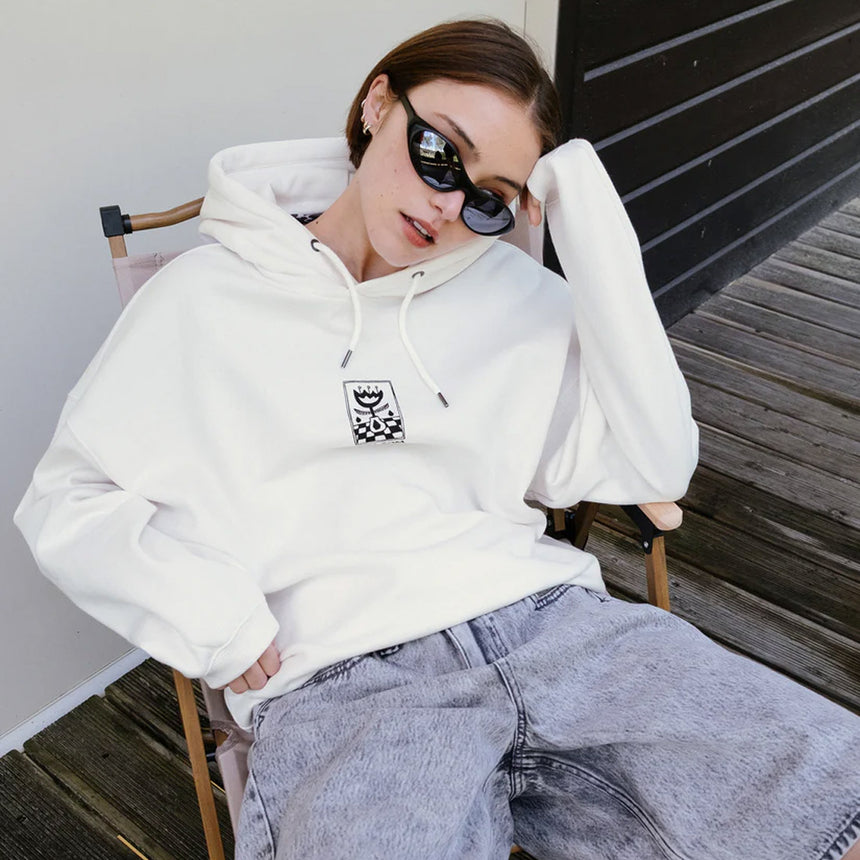 VOLCOM Women's Radical Daze Up Pullover - Off White